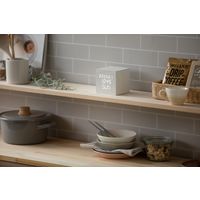 アイリスオーヤマ デジタル置時計　ホワイト　ICW-02W-W　1個（直送品）