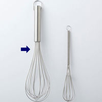 無印良品 ステンレス 泡立て 大 約幅7×長さ29cm 1セット（1個×2） 良品計画