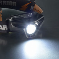 オーム電機 LEDヘッドライト MUSB350R 08-1326 1個（直送品）