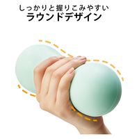 ダンベル やわらか 筋トレ シェイプアップ 衝撃吸収 丸洗い可能 エクリア スポーツ HCF-DBY10BUL エレコム 1個