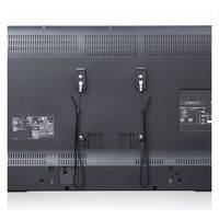 【アウトレット】サンワサプライ スリムタイプ ディスプレイ 壁掛け金具 ブラック CR-LA207 1個（直送品）