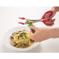 貝印 KHS トング付きキッチンハサミ DH2064 1個