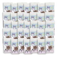 アデリー 【３５個セット】メッセージねこクッキー【ほんの気持ちです】 MSO-036-35（直送品）