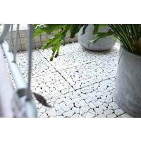 名古屋セラミックス ジョイントタイル ストーン乱形 ベージュ TTLNP-YL 1箱（6枚入）（直送品）