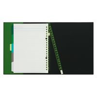 マルマン クラルテ バインダー A5 20穴 グリーン F414-03 1セット(2冊)