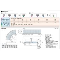 オークラ輸送機 ローラーコンベヤ ER16030RX45 1P（直送品）