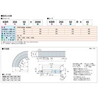 オークラ輸送機 樹脂ローラーコンベヤ KBR31575X3000 1P（直送品）