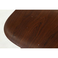 不二貿易 イームズ シェルチェア ウォルナット 70591 1脚（直送品）