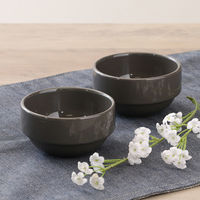 スタッキングボウル　Φ９０ｍｍ　アリビオ　２ＳＥＴ　ＤＧＹ 77481 1箱（3セット入り） 不二貿易（直送品）