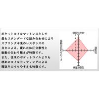 【軒先渡し】友澤木工 圧縮ロールポケット マットレス 幅1000×奥行1950×高さ170mm マットレス：ホワイト 1本（直送品）
