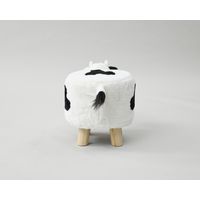 YAMAZEN アニマルスツールミニ ウシ ASM-2828(CW) 1脚（直送品）