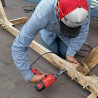 エスコ AC100V/ 180W 電動インパクトドライバー EA813DG-7C 1台（直送品）