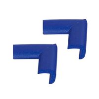 エスコ 50x50x22mm コーナーガード(油面用/青/2個) EA983FE-467 1セット(30個:2個×15袋)（直送品）