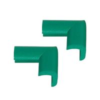 エスコ 50x50x22mm コーナーガード(油面用/緑/2個) EA983FE-472 1セット(30個:2個×15袋)（直送品）