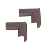 エスコ 70x70x48mm コーナーガード(油面用/茶/2個) EA983FE-479 1セット(20個:2個×10袋)（直送品）