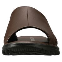 パンジー メンズ コンフォート サンダル ブラウン M(25.0cm～25.5cm) 9020 1足 (直送品)（直送品）