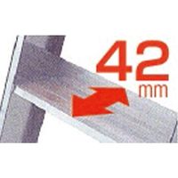 エスコ 1.0m 足場台(アルミ製) EA905P-21 1台（直送品）