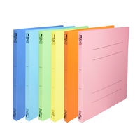 ビュートン PPフラットファイル幅広表紙 A4S FF-A4SHW-OR 1セット(1冊×15)