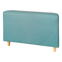 【アウトレット】【軒先渡し】オフィスラウンジ ヘキサゴンソファ 幅1200mm ミントブルー 284941 1台（直送品）