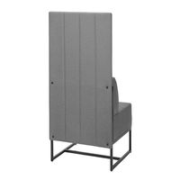 【アウトレット】【軒先渡し】パネルソファ 肘無 幅560mm グレー 285269 1台（直送品）