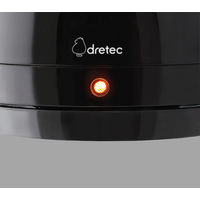 ドリテック 電気ケトル「プロム」1.0L ブラック PO-160BK 1台