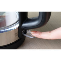 ドリテック ガラスケトル「エルダー」1.0L ブラック PO-161BK 1台