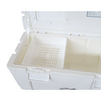 クーラーボックス ベースランド 52L ホワイト 1個