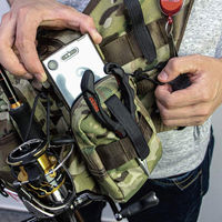 ライラクス DRESS ホールディングショルダーバッグ ロッドホルダー ランガンバッグ マルチカム 4249046 1個（直送品）