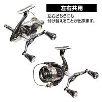 ライラクス カスタムハンドル W 100mm 左右共用 シマノ ガンメタ 4249412 1個（直送品）