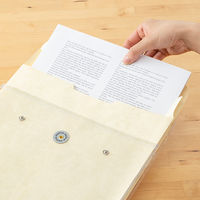 オキナ ビニールバック 角0 クリーム VB0EC 1枚