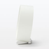 無印良品 アナログ時計 小（スタンド付） ホワイト MJ-ACSW2 良品計画