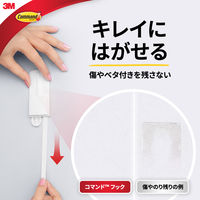 スリーエム(3M) コマンド フック 壁掛け 傷つけ ない きれいにはがせる ジャンボ 耐荷重3.5kg 1パック CM12N