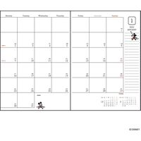 ダイゴー 【2023年版】ディズニー B6 ウィークリー ミッキー 月曜始まり ネイビー E6162 1冊（直送品）