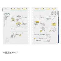 マルマン 【2023年版】リフィル ルーズリーフダイアリー A5 月間ブロック 月曜始まり LD283-23 1冊（直送品）