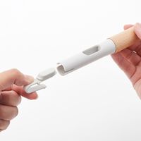 無印良品 掃除用品システム 木製ショートポール 室内用 約直径2×長さ55cm 良品計画