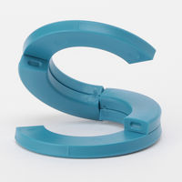 無印良品 トラベルS字フック ブルー 約50×90mm 良品計画