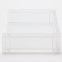 無印良品 ポリプロピレン 収納ラック 小 幅37×奥行26×高さ9cm 1セット（2個） 良品計画