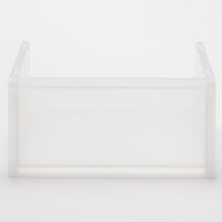 無印良品 ポリプロピレン 収納ラック 中 幅37×奥行26×高さ17.5cm 良品計画