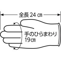 【使いきり天然ゴム手袋】 ショーワグローブ ナイスハンドきれいな手つかいきりグローブ NHKTTNR-100P-M 1箱（100枚入）