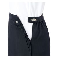 カーシーカシマ AIR SWING SUITS “BRIGHT” セミタイトスカート ブラックストライプ 15号 EAS867 1着