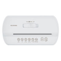 アイリスオーヤマ パーソナルシュレッダー （8.9L/最大細断枚数8枚） クロスカット PS-A8C-W 1台