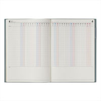 【2023年版】NOLTY アクセスA5ガントチャート ブルー 2023-6494 1冊 日本能率協会マネジメントセンター（直送品）