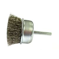 アークランズ 軸付カップブラシ ステンレス線 直径50mm DB-1125 1セット(3個)（直送品）