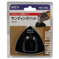 アークランズ アークランドサカモト WIZ’A マルチツールWAMTー280用アタッチメント サンドパット MTー10 1セット(4個)（直送品）