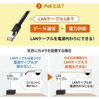 サンワサプライ PoEインジェクター(電源内蔵・IEEE802.3bt対応) LAN-GIHINJ5 1個