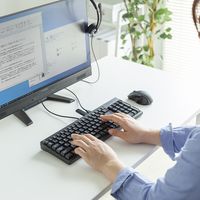 サンワサプライ USBハブ付コンパクトキーボード SKB-KG2UH3BK 1個