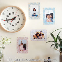 マッチングジャパン ウォールステッカー 写真立て フォトフレーム シール「ダリア/グレー」1セット CO-10041-AS 1枚（直送品）