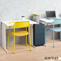 【車上渡し】アール・エフ・ヤマカワ ワークデスク2 平机 幅1000×奥行600×高さ700ｍｍ ナチュラル 1台（直送品）