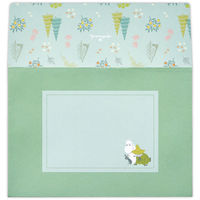 日本ホールマーク レターセット ムーミンウッズグリーン 806446 6パック（直送品）