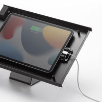 サンワサプライ iPad用スチール製スタンド付きケース(ブラック) CR-LASTIP34BK 1台